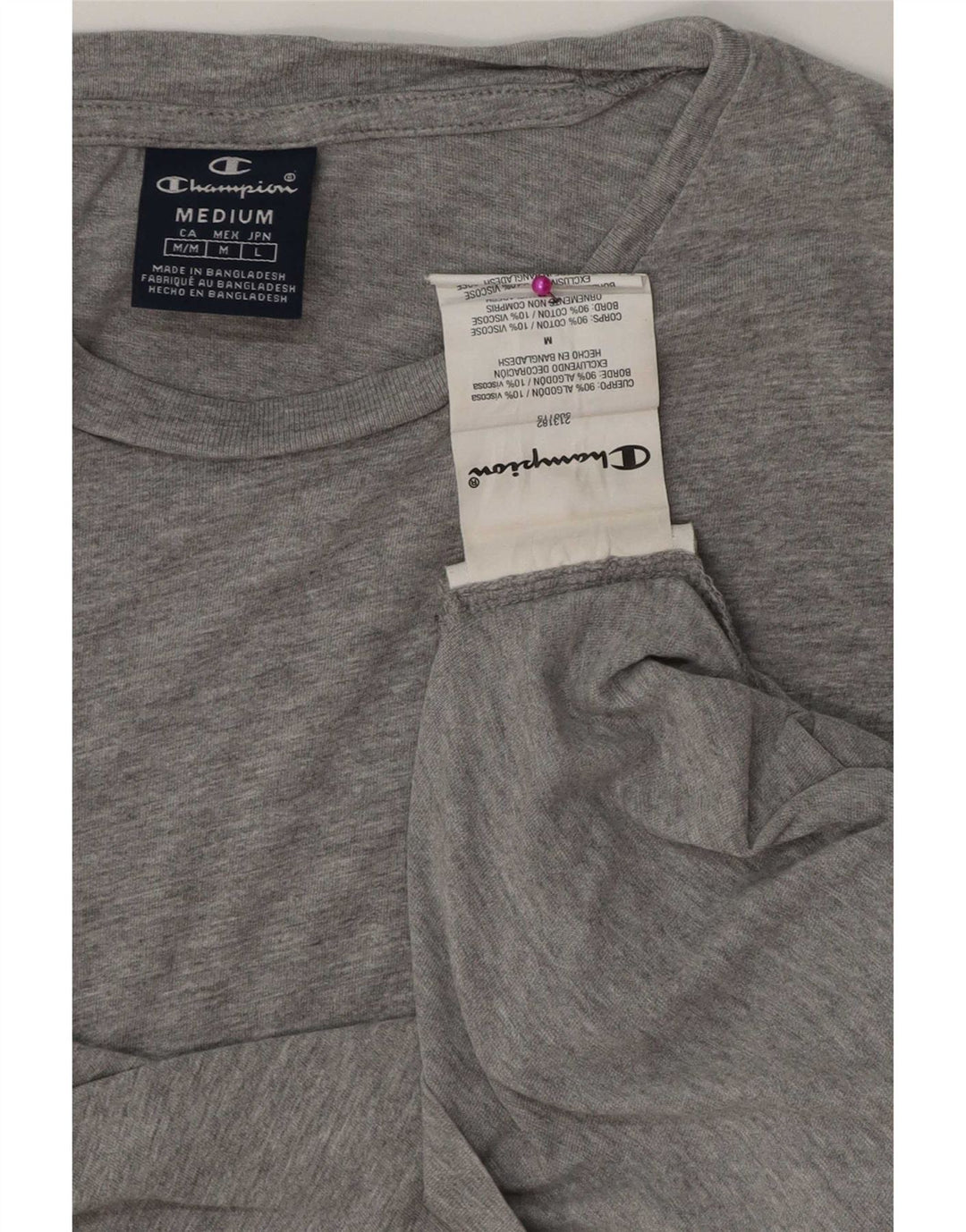 Adidas Herre T-Shirt Top Medium Grey Flecked Bomuld
