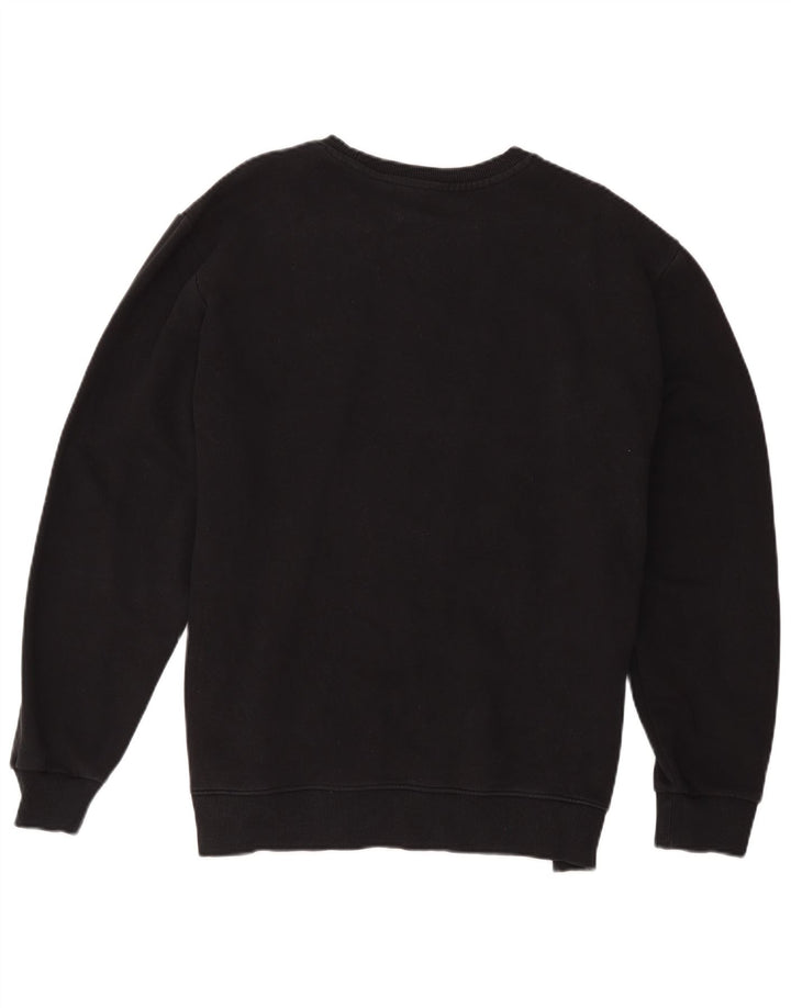 Reebok Herre Grafisk Sweatshirt Jumper XL Sort Bomuld