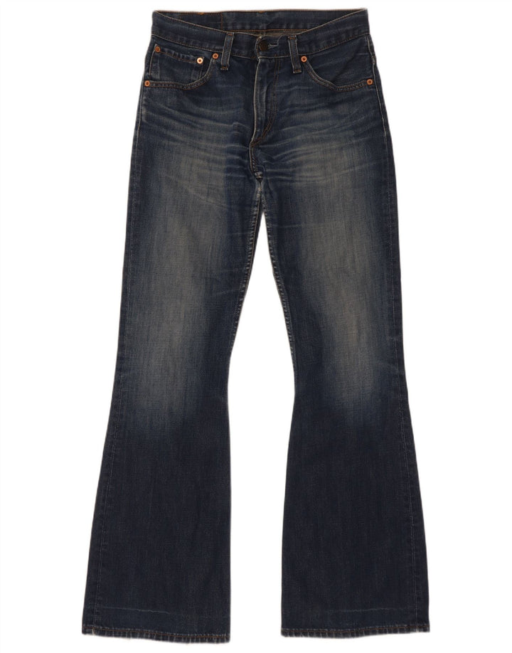 Levi's Dame 516 Flared Jeans W29 L34 Marineblå
