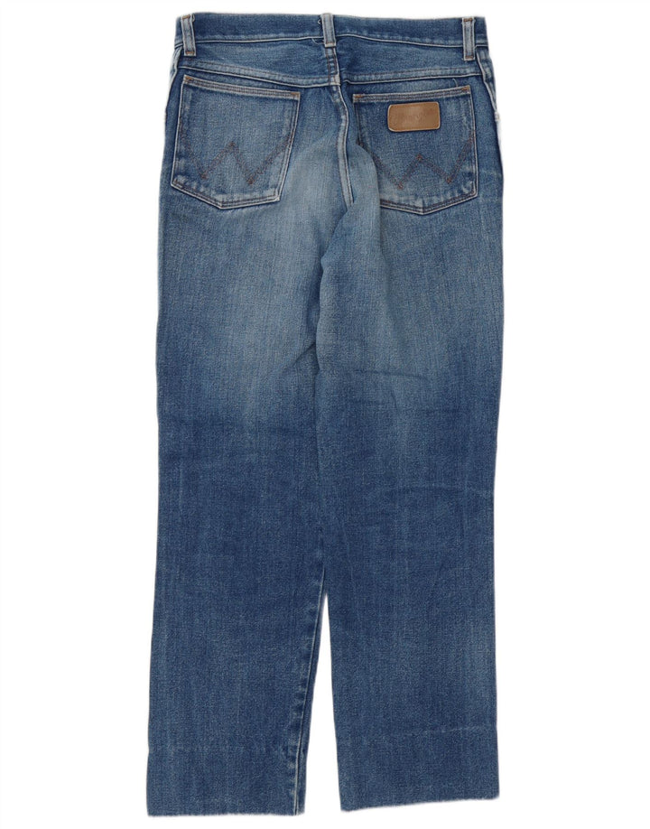 Wrangler Straight Jeans til mænd W32 L27 blå bomuld