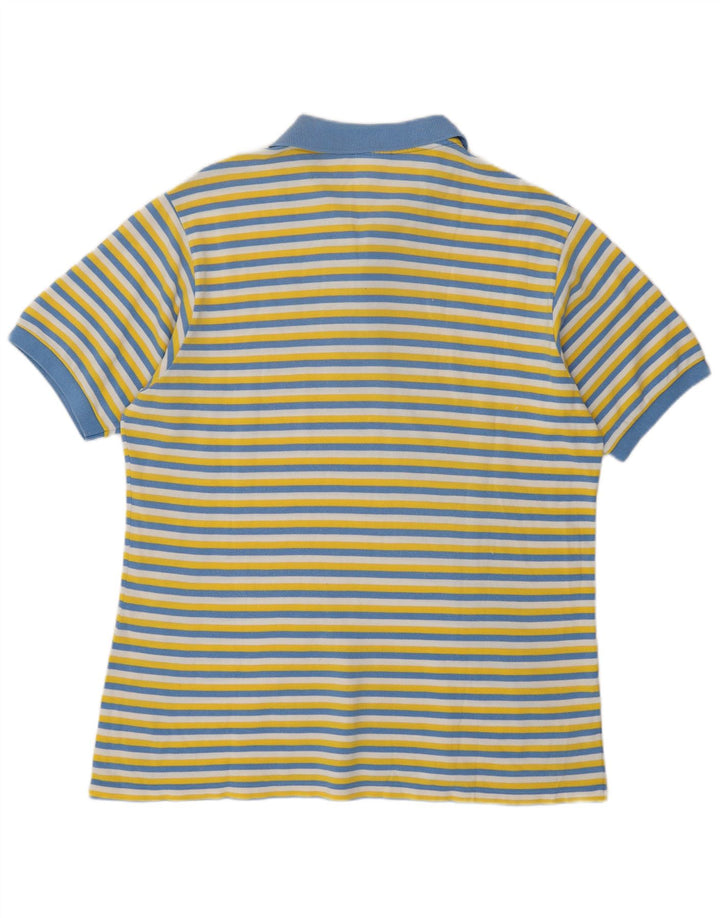 Lacoste herre poloskjorte str. 6 XL Flerfarvet stribet bomuld