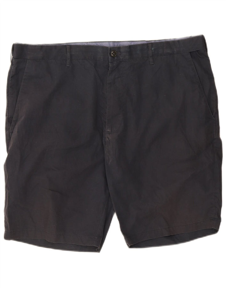 Marks & Spencer Herre Chino Shorts W40 XL Marineblå Bomuld