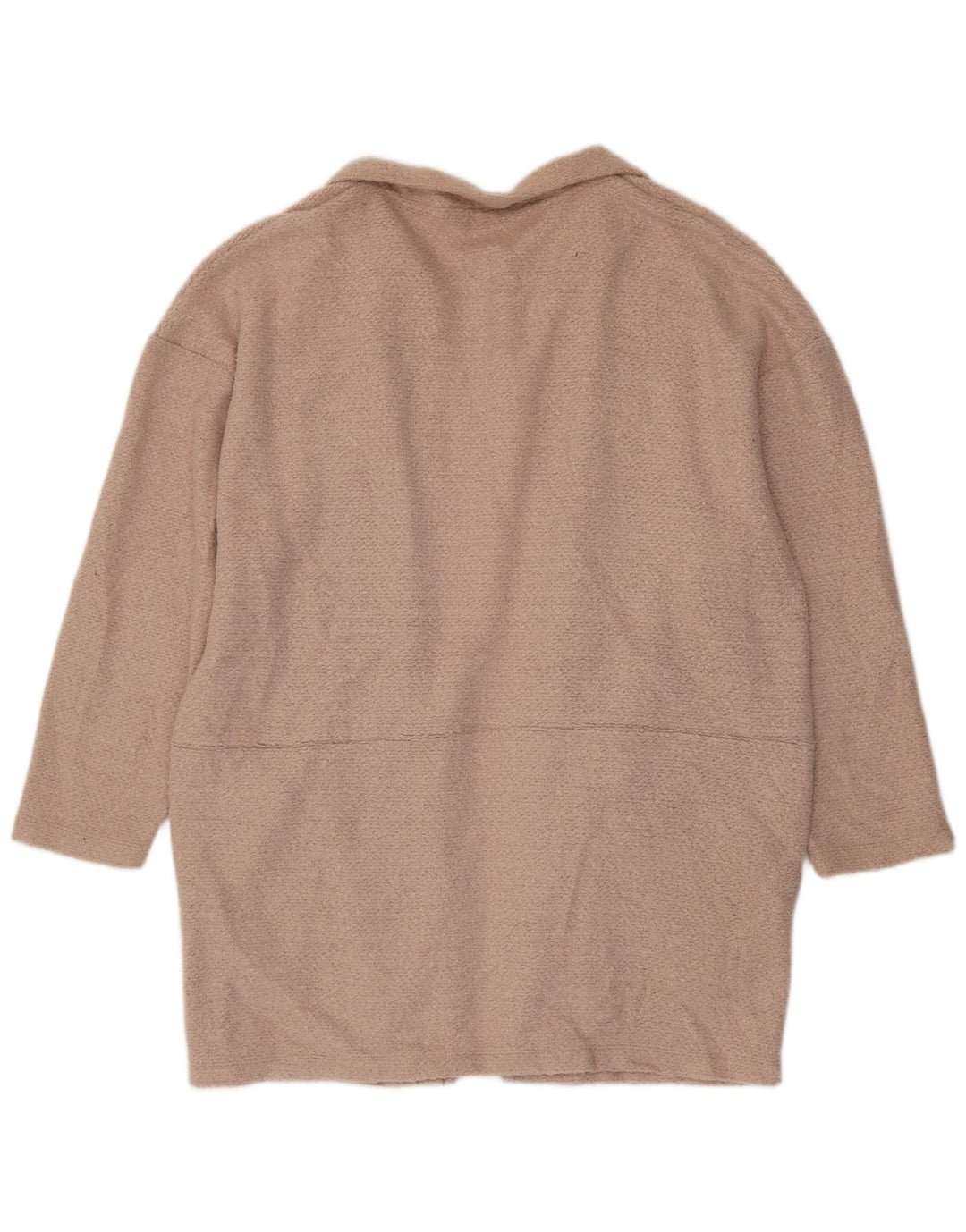 Marks & Spencer Dame Longline Cardigan Sweater UK 20 2XL Pink Polyester