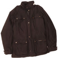 Tucano Urbano Herre Hooded Utility Jacket UK 40 Large Black Polyester