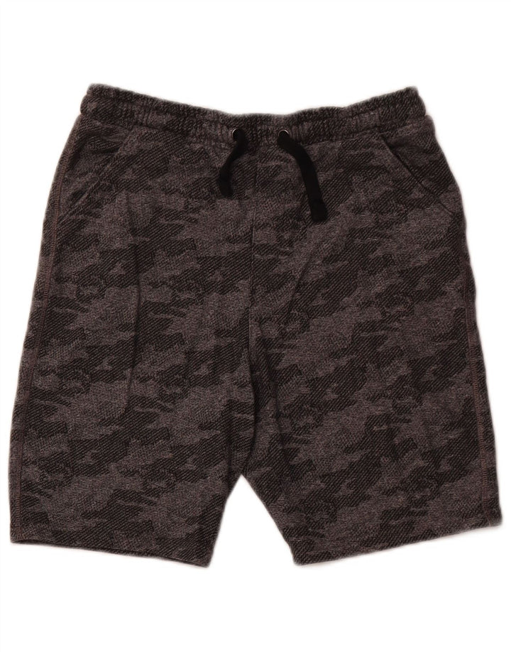 MARKS & SPENCER Drenge Sportshorts 13-14 år Grå Camouflage Bomuld