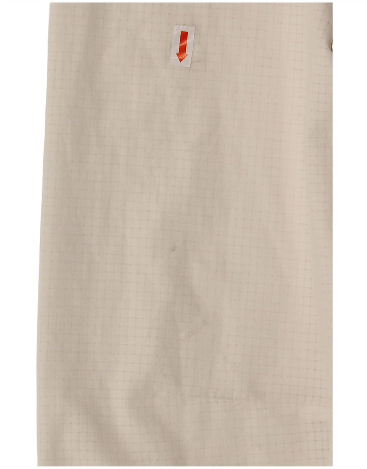 REEBOK Træningsdragt til mænd, topjakke, stor hvid ternet polyester