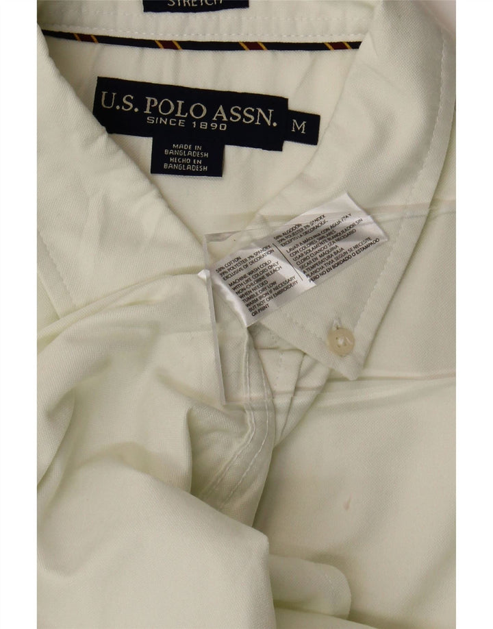 U.S. Polo Assn. Herreskjorte medium hvid bomuld