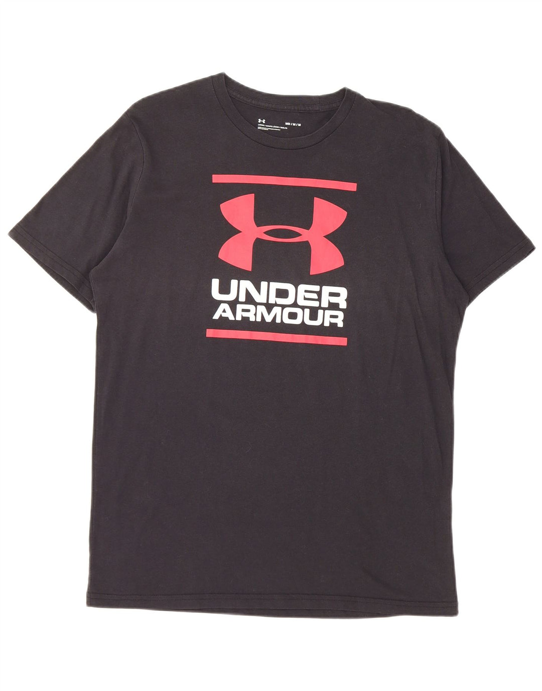 Under Armour Herre grafisk T-shirt Top Medium Sort