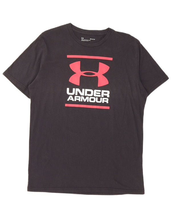 Under Armour Herre grafisk T-shirt Top Medium Sort