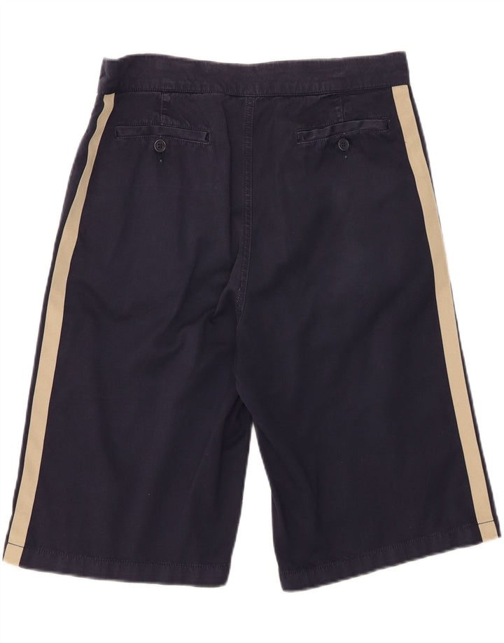 HENRI LLOYD Bermuda Shorts til mænd IT 46 Small W32 Navy Blue Colourblock