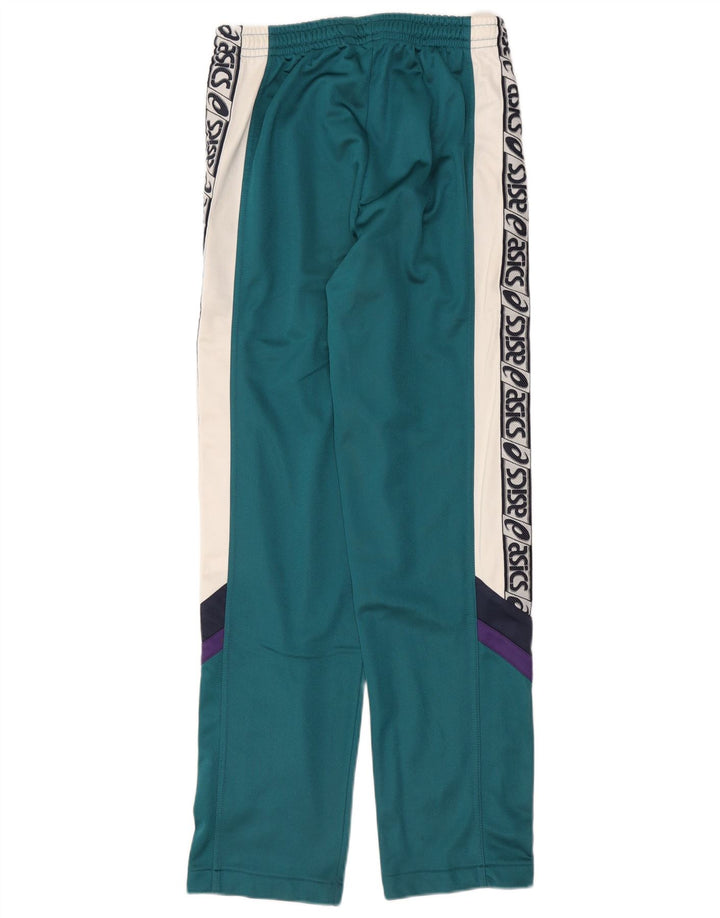 Asics Herre Graphic Full Tracksuit IT 48 Medium Green Colourblock