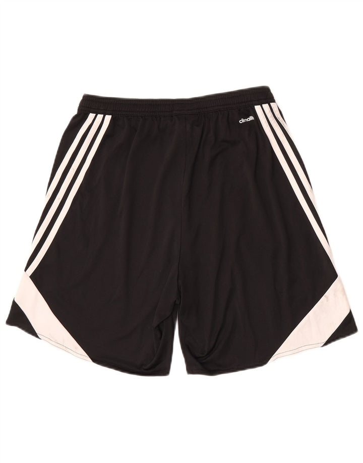 Adidas Herre Climalite Sportshorts Medium Sort Colourblock Polyester