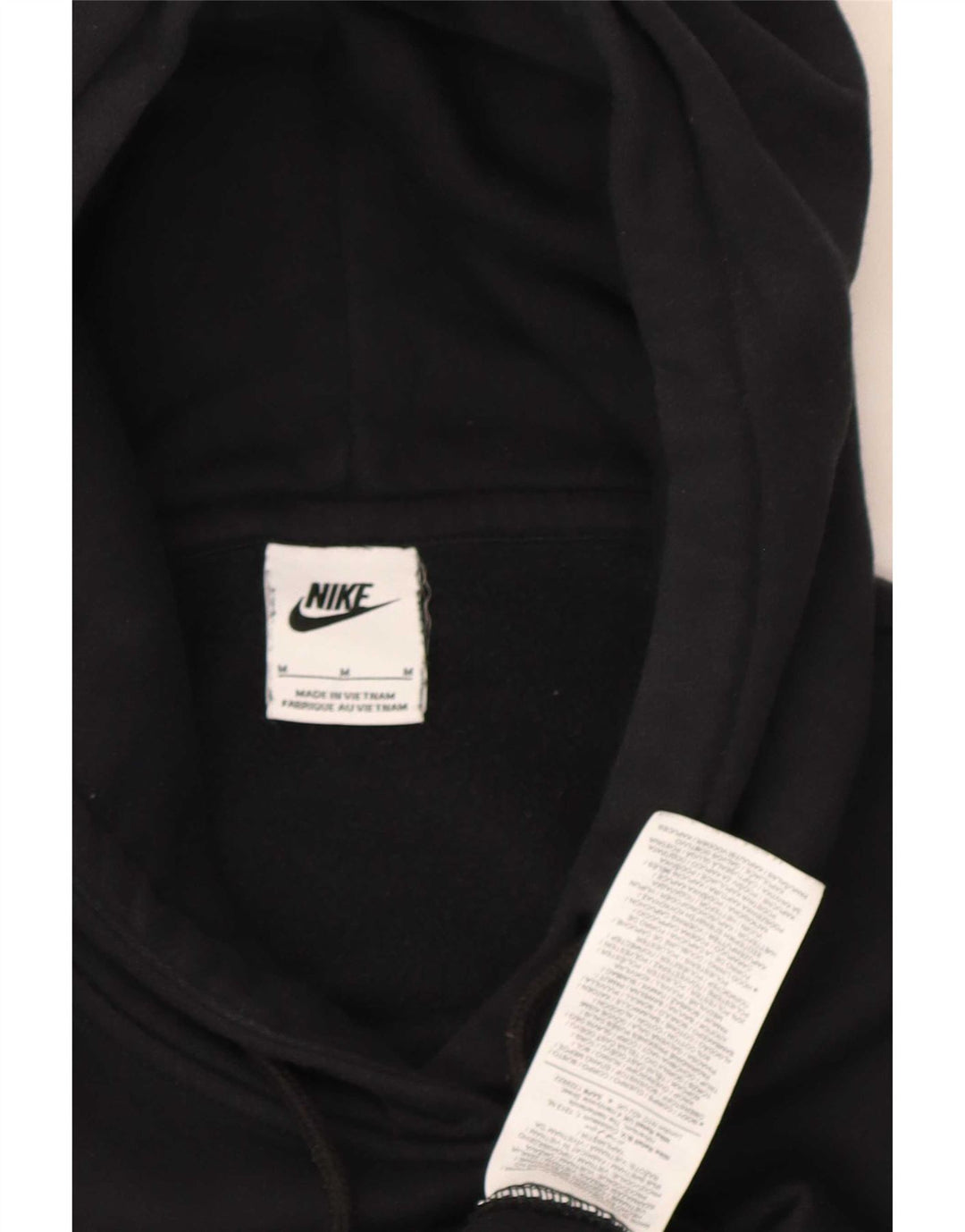 Nike Herre hættetrøje Jumper Medium Sort Bomuld