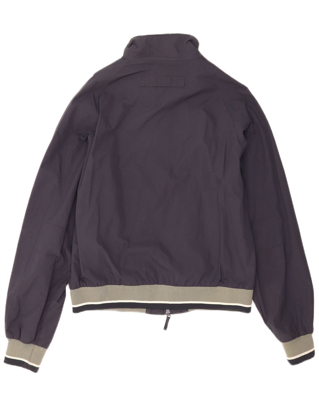 Ivy Oxford Herre Bomber Jacket IT 50 Large Navy Blue Colourblock Polyamid