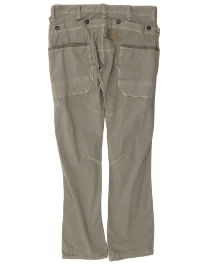 G-Star Herre Bootcut Cargo Bukser W34 L34 Grå Bomuld