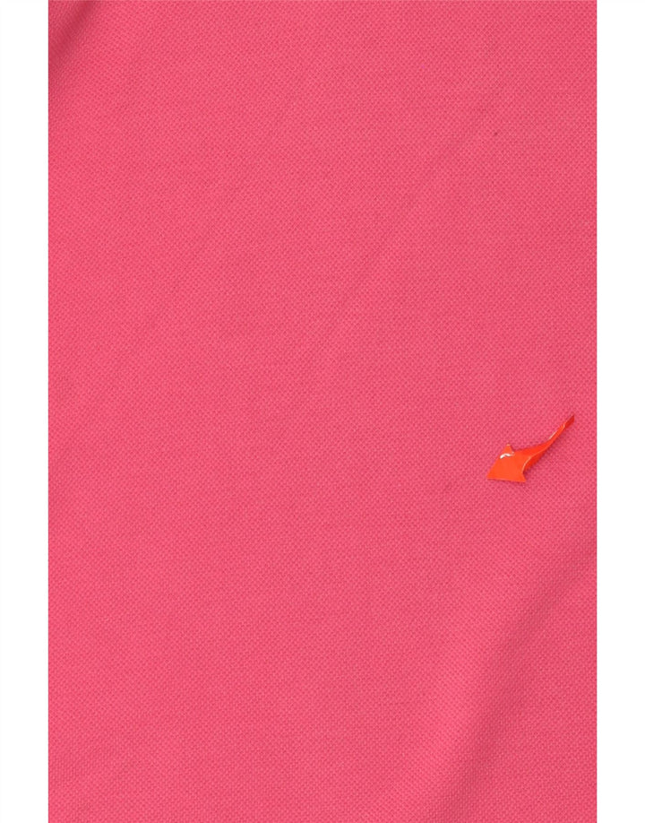 Sergio Tacchini Langærmet herre poloshirt Lille pink bomuld
