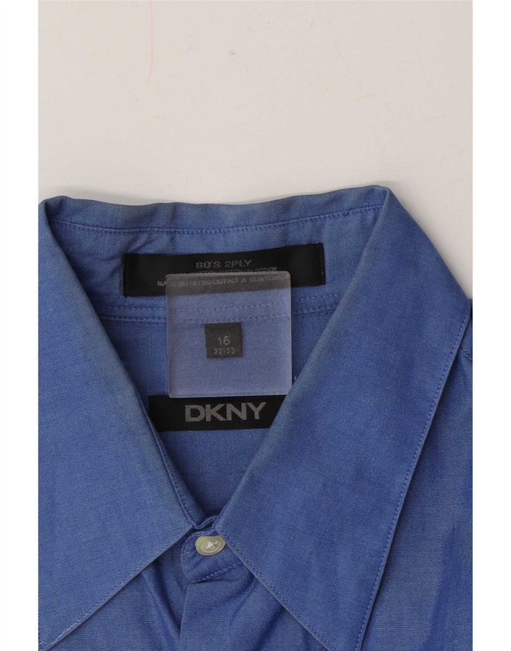 Dkny Herreskjorte str. 16 Large Blue Cotton