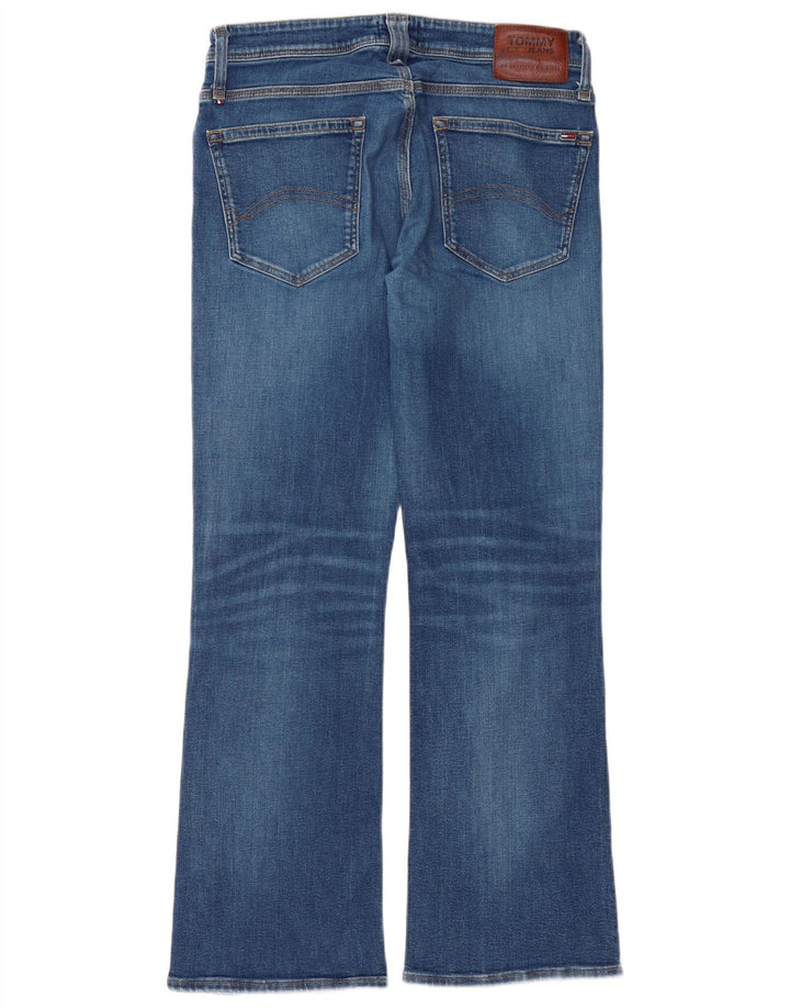 Tommy Hilfiger Dame Bootcut Jeans W32 L32 Blå Bomuld