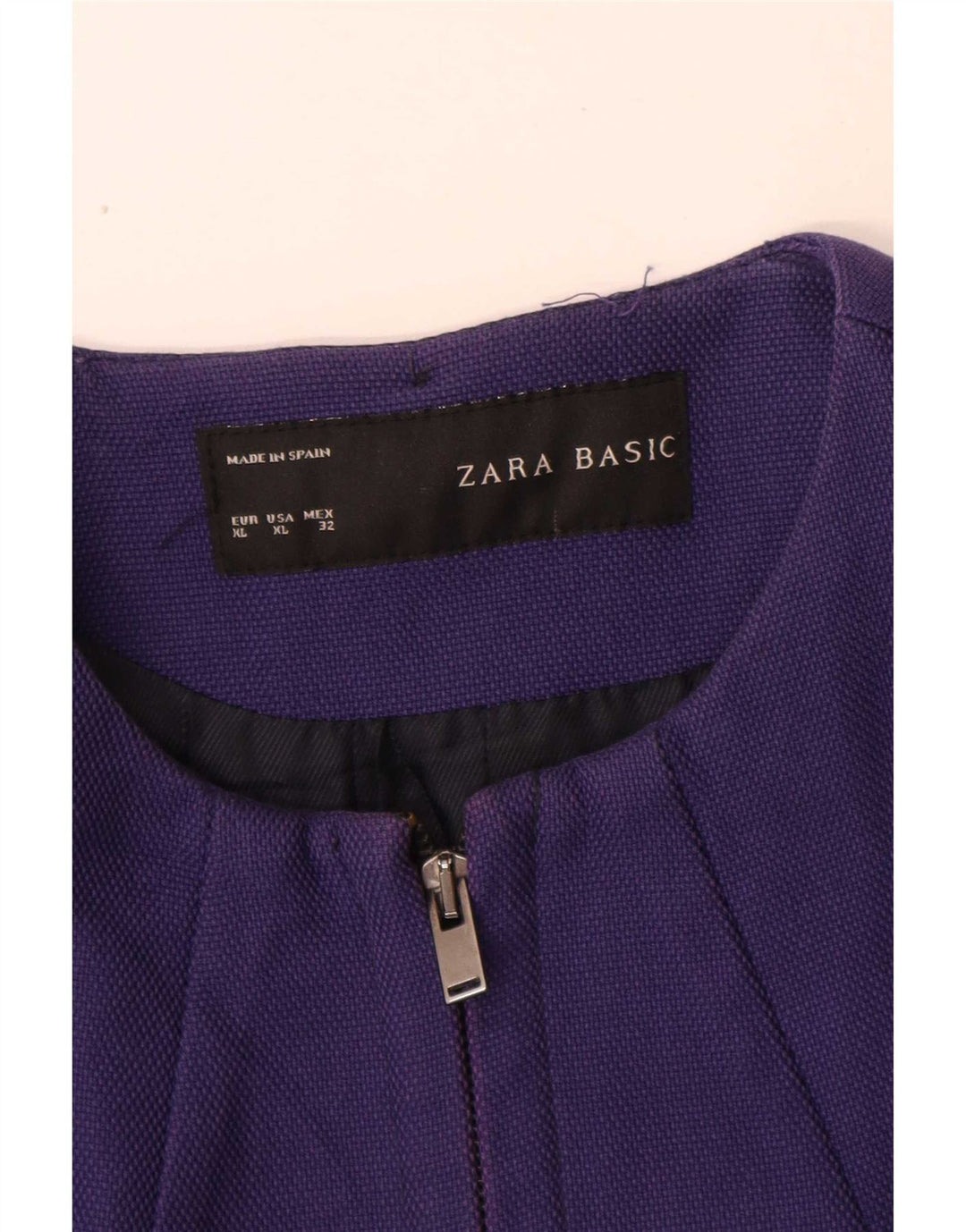 Zara Dame Overfrakke UK 18 XL Lilla