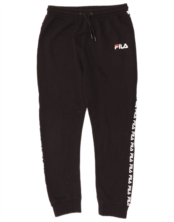 Fila Boys Grafisk træningsdragt Bukser Joggers 13-14 År Sort Polyester