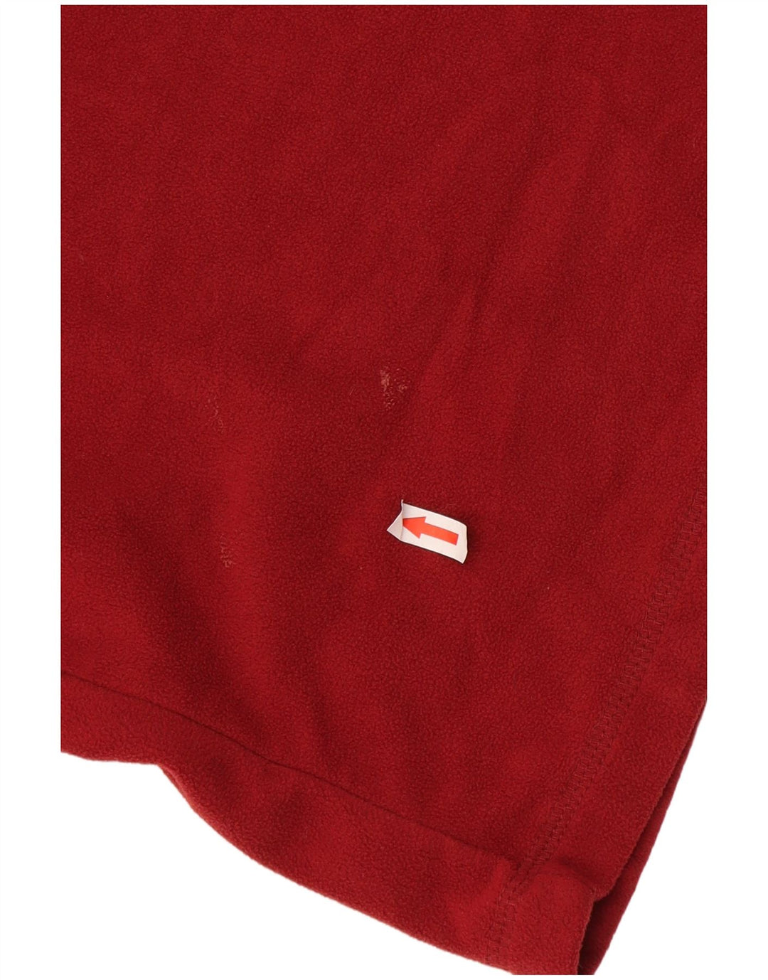 Mountain Warehouse Herre lynlås hals Fleece Jumper Medium Burgundy Colourblock