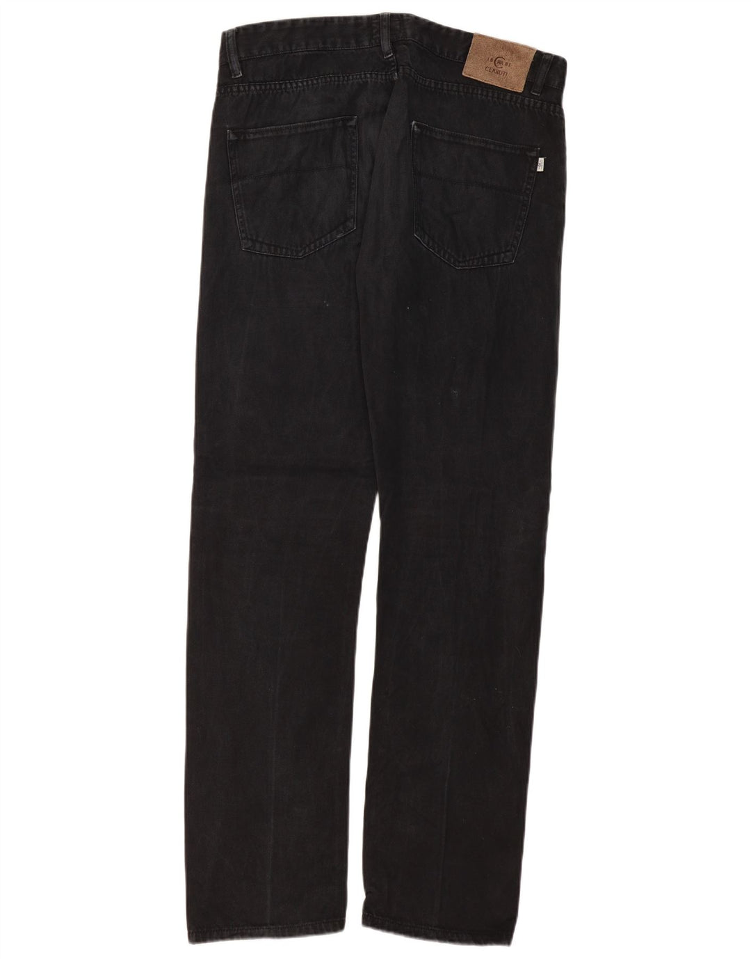 CERRUTI 1881 Straight jeans til mænd W36 L34 Sort