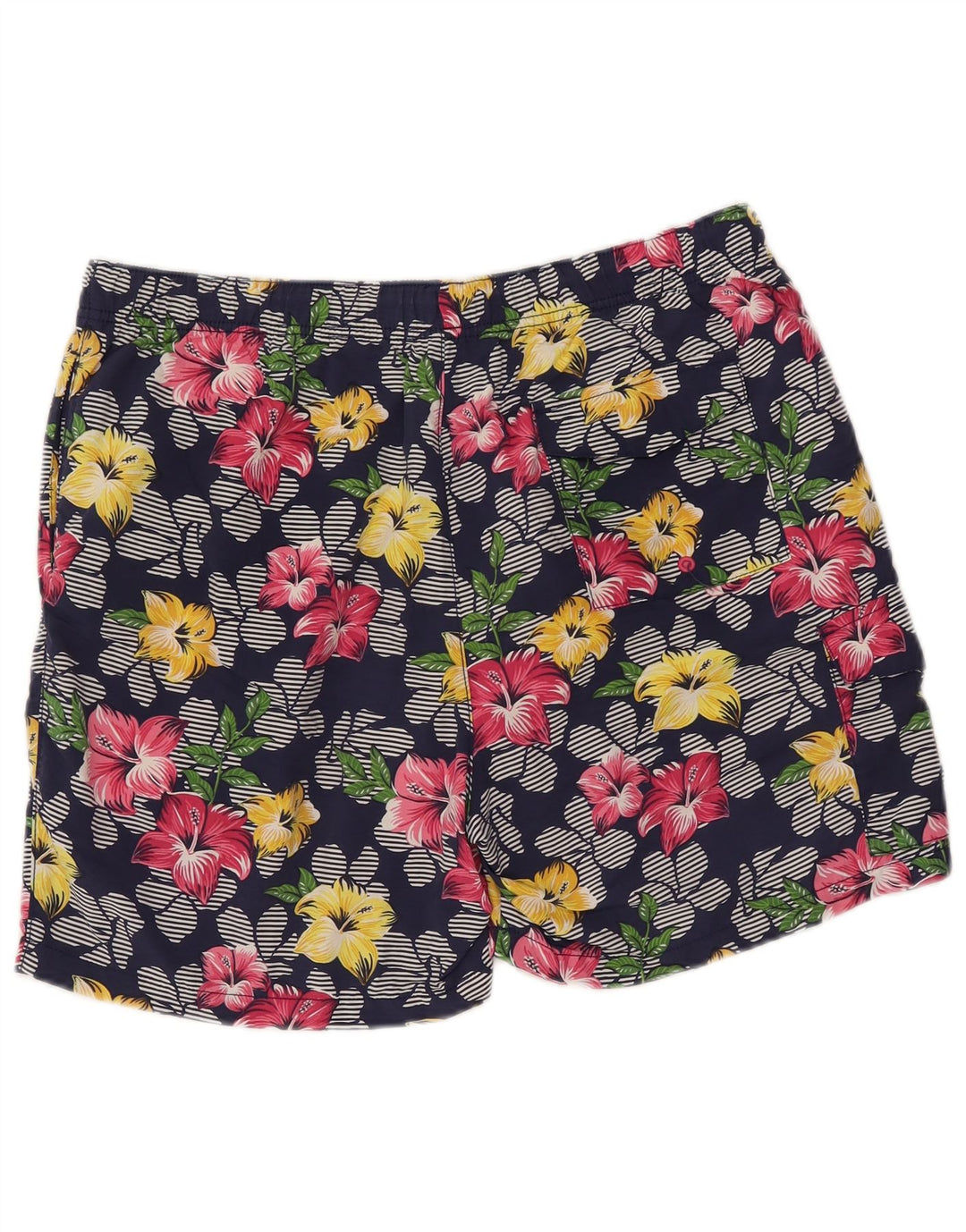 Tommy Bahama Hawaiian svømmeshorts til mænd store marineblå blomster nylon