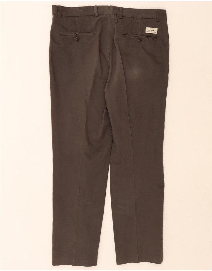 AVIREX Mens Straight Chino Trousers W36 L29 Grey Vintage Avirex and Second-Hand Avirex from Messina Hembry 