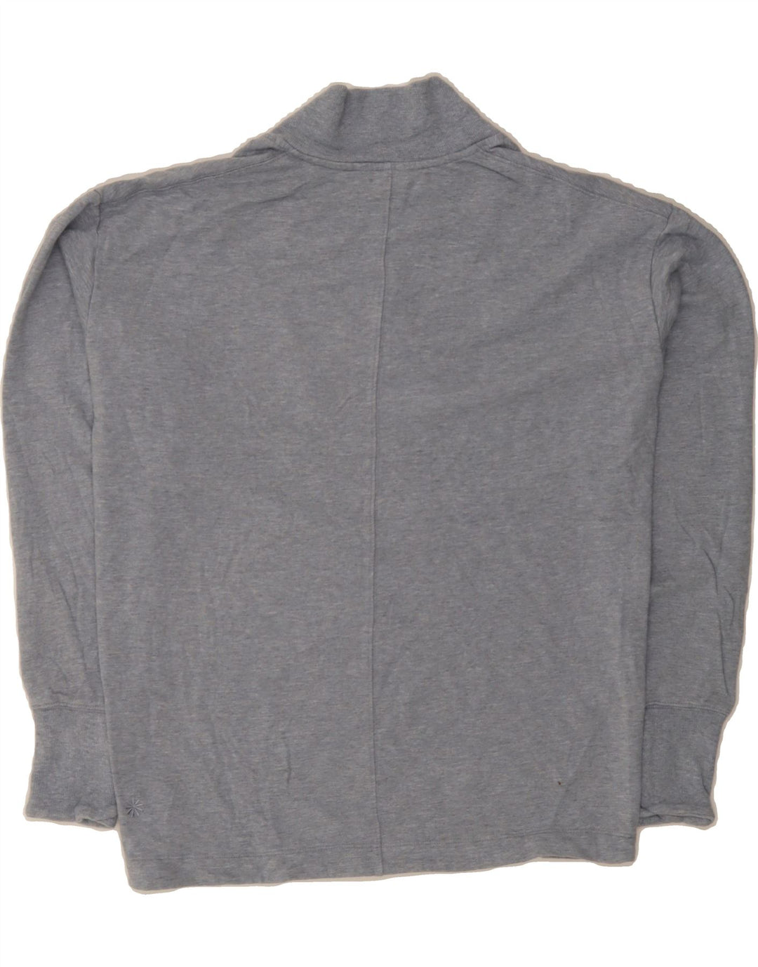 ATHLETA Womens Oversized Shawl Neck Sweatshirt Jumper UK 10 Small Grey Vintage Athleta and Second-Hand Athleta from Messina Hembry 
