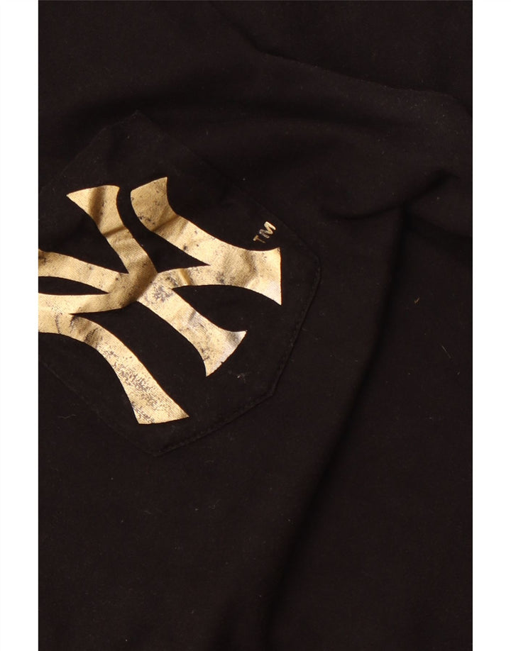 MAJESTIC Womens New York Yankees Grafisk Tunika Top UK 16 Large Sort