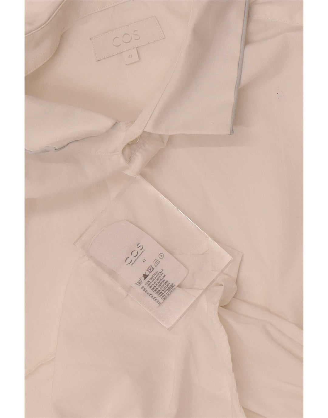 Cos Herreskjorte str. 41 Large White Bomuld