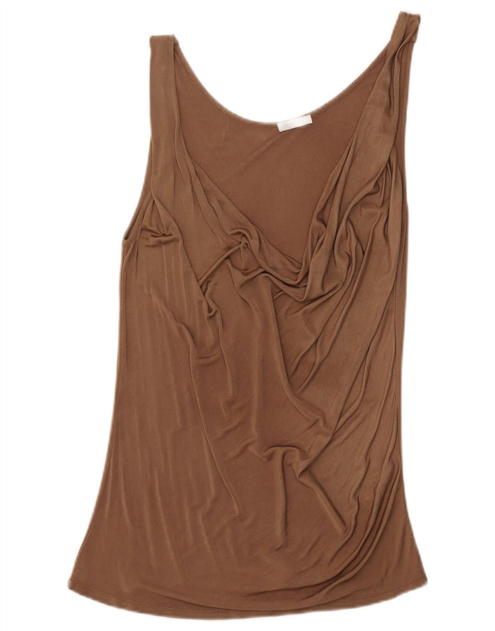 Iceberg Damevest Top IT 46 Stor Brun Viscose