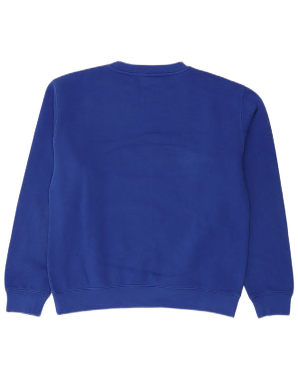Calvin Klein Jeans Drenge Grafisk Sweatshirt Jumper 15-16 år Blå Bomuld