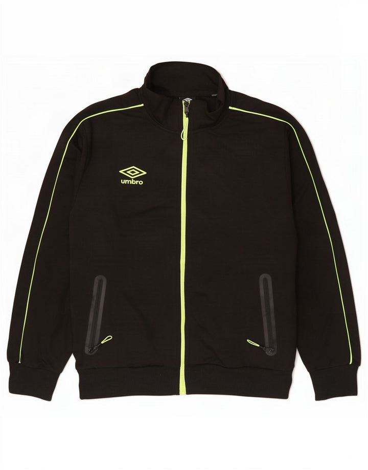 Umbro Herre Træningsdragt Top Jakke Stor Sort Polyester