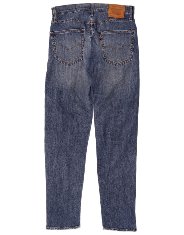 Levi's Herre 502 tilspidsede jeans W30 L34 blå bomuld