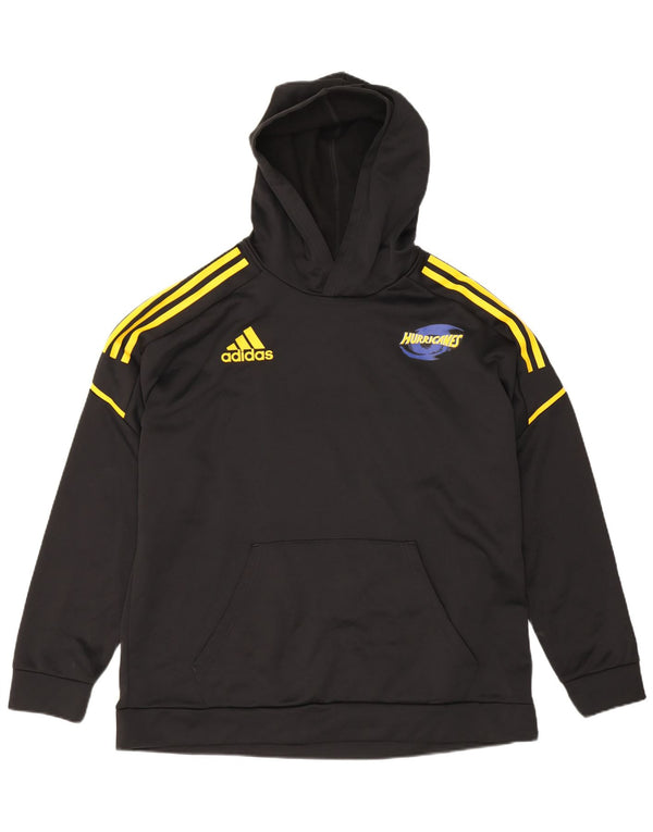 Adidas Grafisk hættetrøje til mænd XL sort polyester