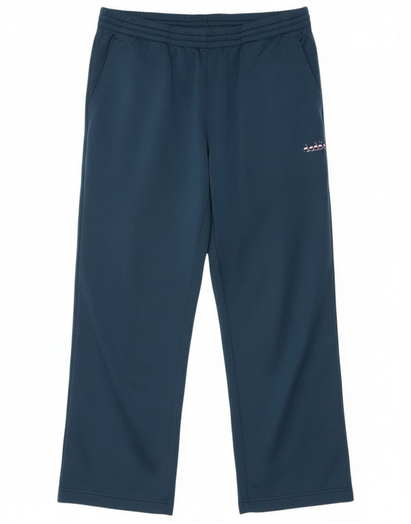 Diadora Womens træningsdragt Bukser UK 16 Large Navy Blue Polyester