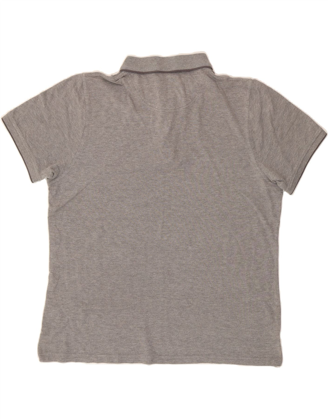 PIERRE CARDIN Mens Polo Shirt Large Grey Cotton Vintage Pierre Cardin and Second-Hand Pierre Cardin from Messina Hembry 