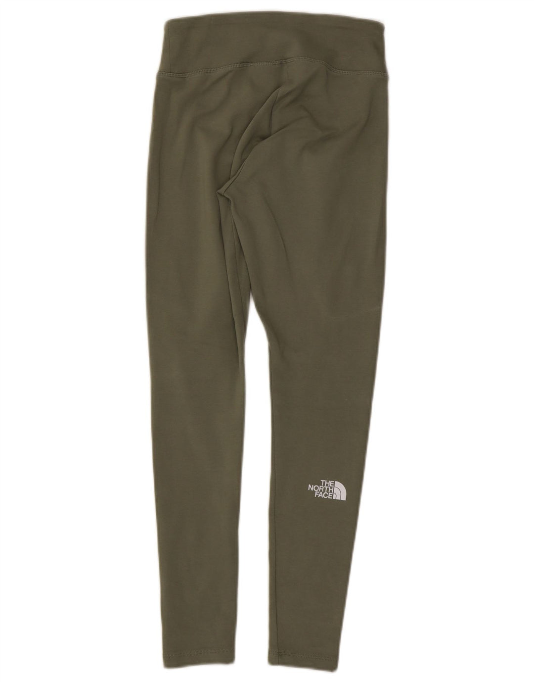 THE NORTH FACE Womens Leggings UK 8 Small  Khaki Cotton