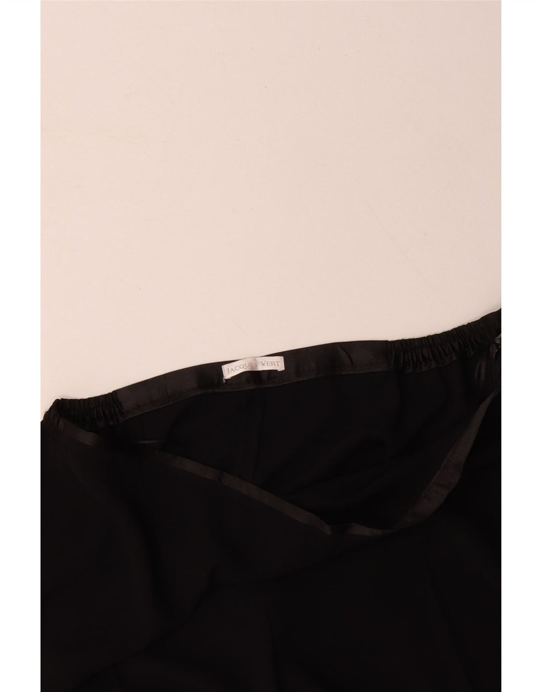 JACQUES VERT Lige fritidsbukser til kvinder W36 L30 Sort polyester