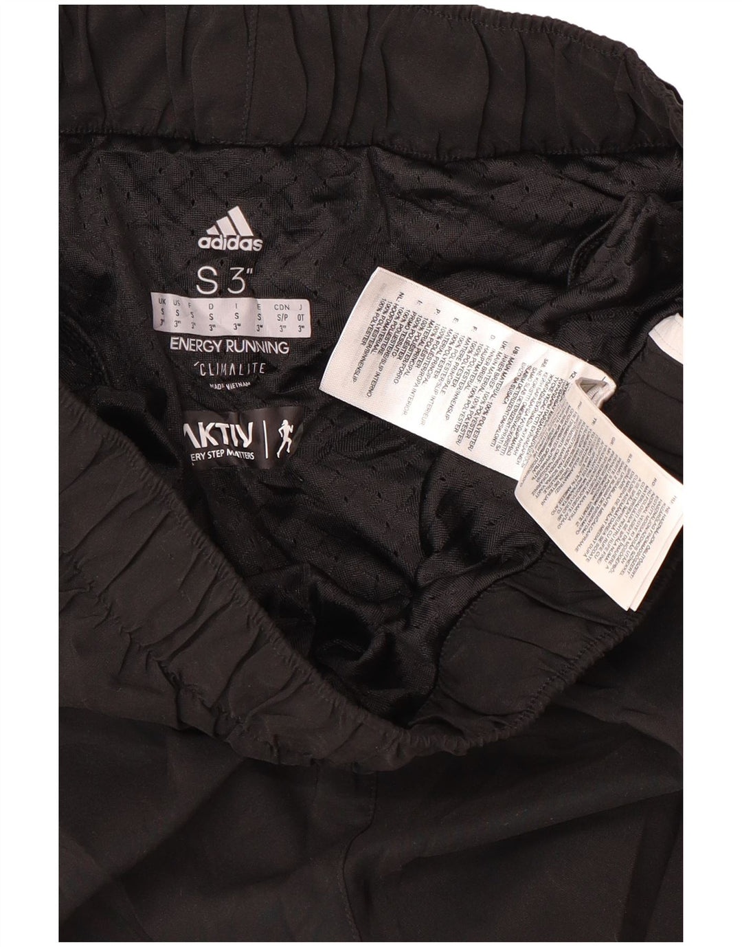 Adidas Dame Climalite Sport Shorts UK 8 Small Black