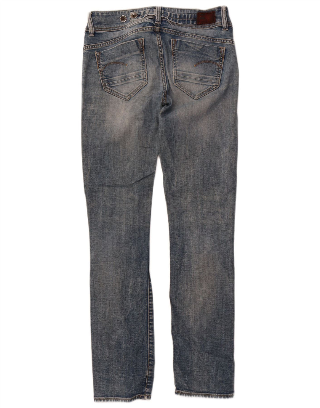 G-Star Dame Distressed Skinny Jeans W30 L31 Blå