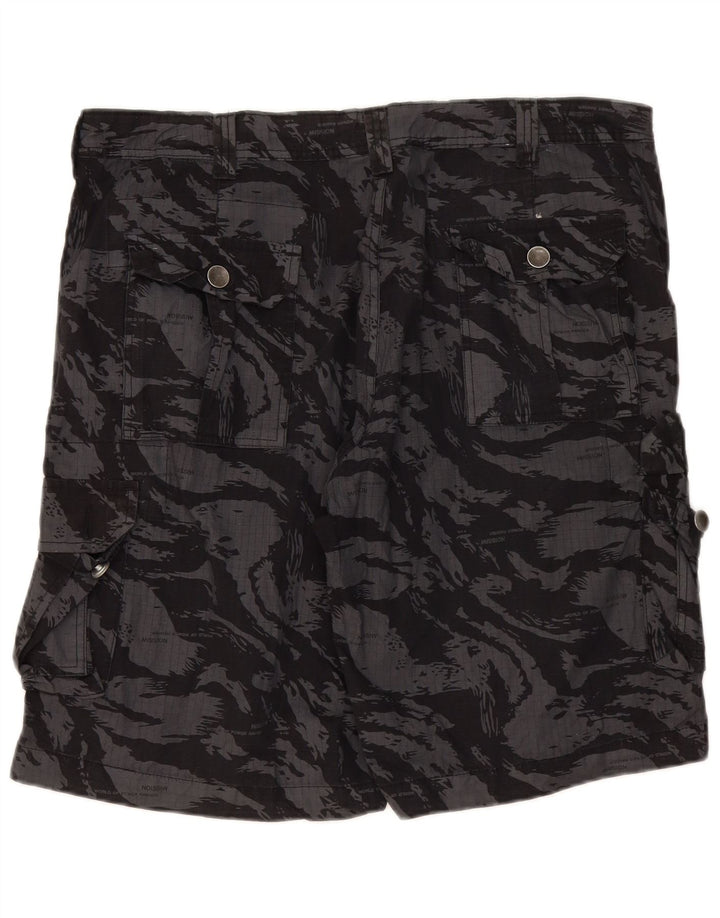 Billabong Herre Graphic Cargo Shorts W40 XL Grå Camouflage