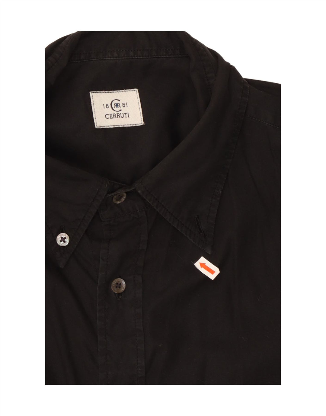 CERRUTI 1881 Herre grafisk skjorte XL sort