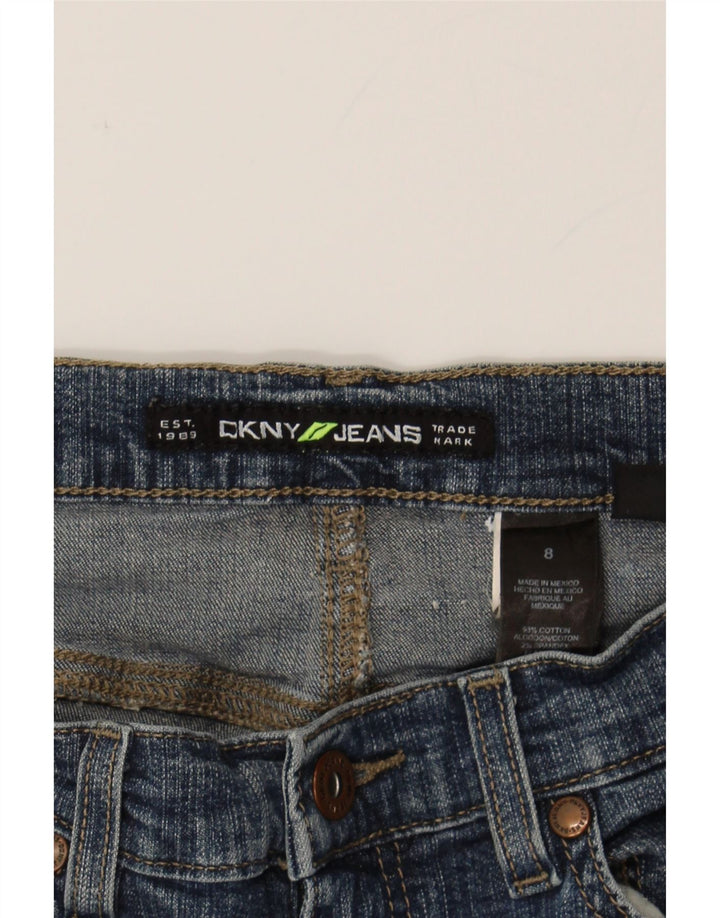 DKNY Womens Bootcut Jeans US 8 Medium W30 L32 Blue Cotton Vintage Dkny and Second-Hand Dkny from Messina Hembry 