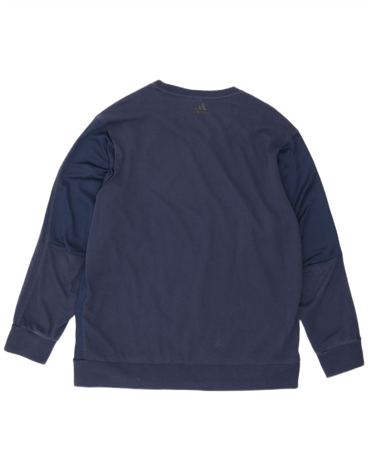 Adidas Sweatshirt Jumper til mænd XL Marineblå