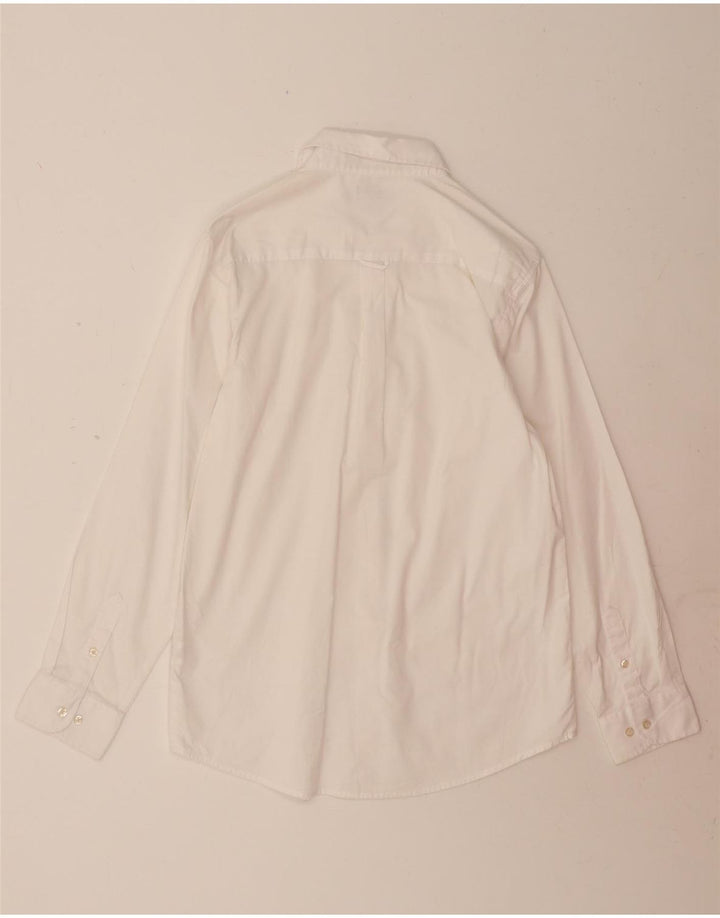 CHAPS Boys Shirt 15-16 Years White Cotton Vintage Chaps and Second-Hand Chaps from Messina Hembry 