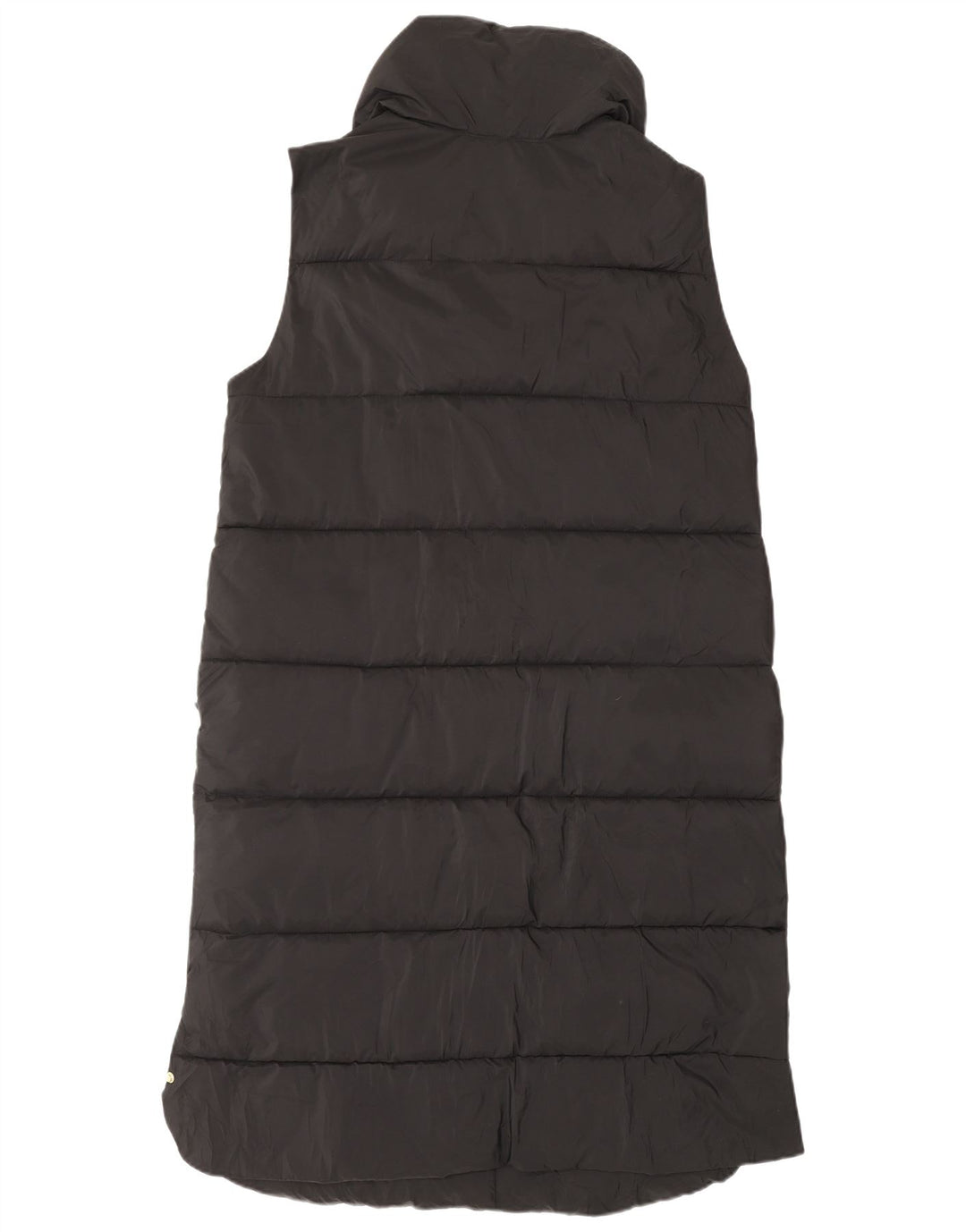 S.Oliver Dame ærmeløs polstret frakke UK 12 Medium Sort Polyester