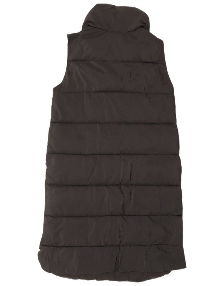 S.Oliver Dame ærmeløs polstret frakke UK 12 Medium Sort Polyester