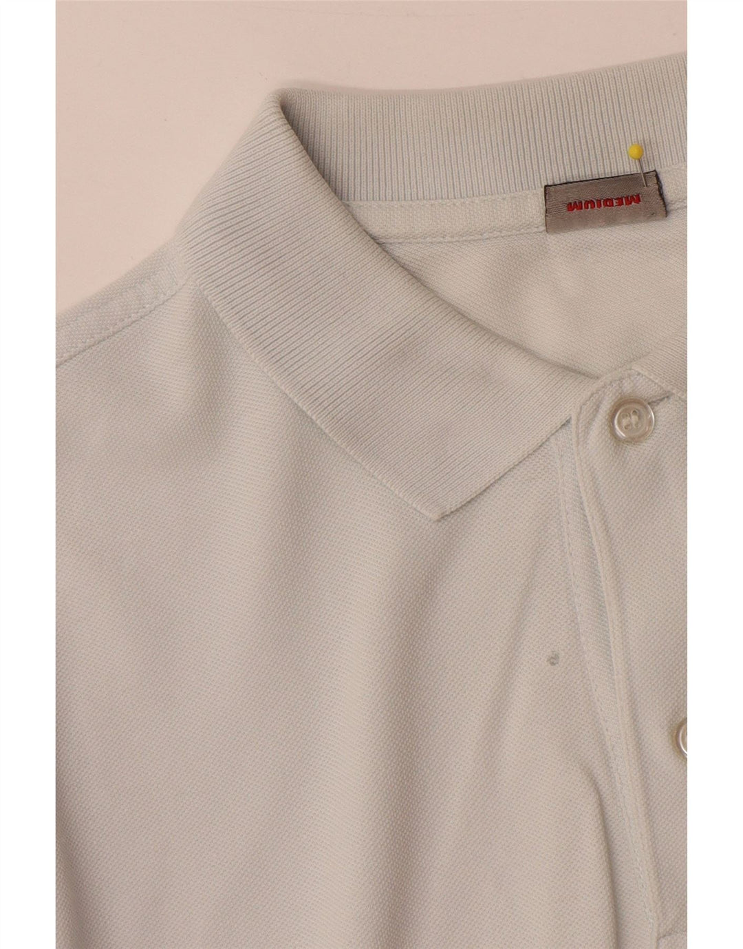 Kappa herre poloshirt Medium hvid bomuld
